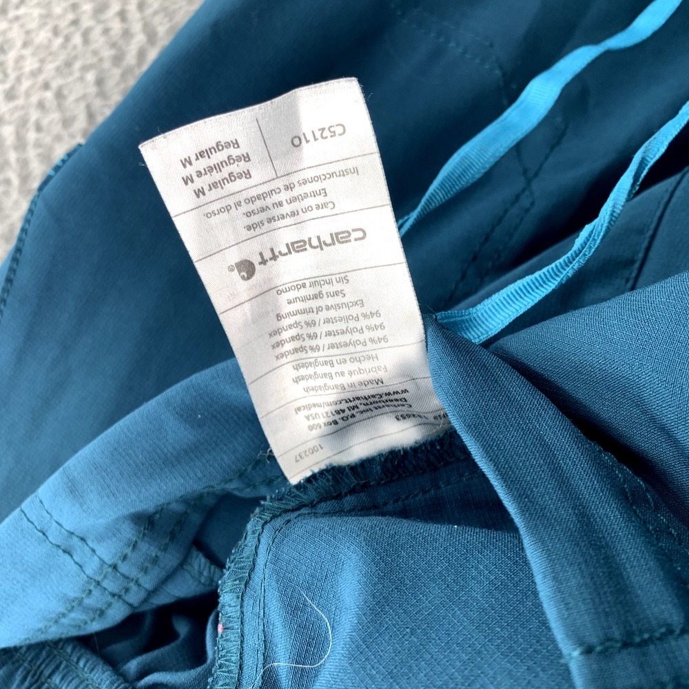 Women's Blue Drawstring Pants - Picture 7 of 12